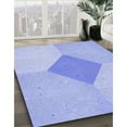 thumbnail image 2 of Ahgly Company Indoor Square Patterned Sky Blue Dress Blue Area Rugs, 3' Square, 2 of 6
