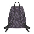 thumbnail image 2 of Hirioo Bat Purple for Lightweight Backpack, Durable and Comfortable, Ideal for Travel, School, Hiking, and Everyday Use, 2 of 9