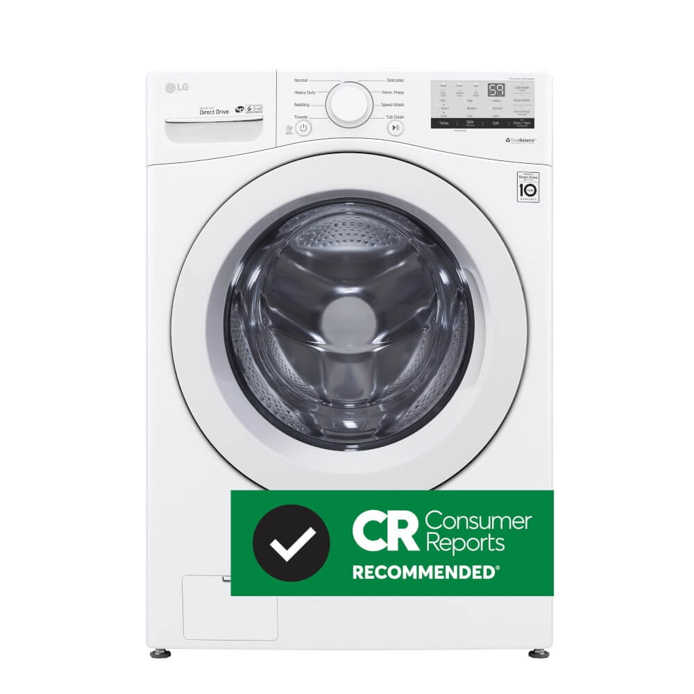 LG WM3400CW 4.5 Cu. ft. White Electric Front Load Washer
