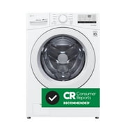 LG WM3400CW 4.5 Cu. ft. White Electric Front Load Washer