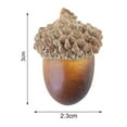 thumbnail image 7 of Vnanda 50Pcs Artificial Fake Nutty Craft Acorns with Natural Cap Simulation Fruit Props for Vase Filler Home House Autumn Favor Thanksgiving Day Christmas Wedding Decor, 7 of 7