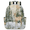 Beige, variant on Winter Forest Deer Travel Backpack for Adults, Breathable Adjustable Strap Casual Daypack, Lightweight Woodland Fawn Snowflakes Work Laptop Backpack