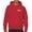 Red, variant on NASA Worm Logo Crest Unisex Hoodie Astronaut Space Mars Souvenir Emblem