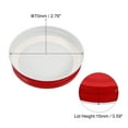 thumbnail image 2 of Uxcell 70mm/2.76" Regular Mouth Tin Plate Mason Jar Lids for Canning Jars Red 8Pack, 2 of 6