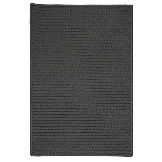 Colonial Mills Tapis H661R024X144S Simply Home Uni - Gris 2 Pi. x 12 Pi. Tapis Tressé