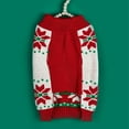 thumbnail image 6 of CSCHome Dog Puppy Christmas Sweater Pet Turtleneck Clothes Warm Soft Cat Outfit for Small Medium Dogs Christmas Party Dress, 6 of 11