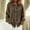 Brown, variant on BLTIBY Corduroy Shirts for Women Elegant Button Down Lapel Collar Blouse Winter Fall Vintage Long Sleeve Tops with Pockets Red XL