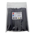 thumbnail image 2 of (25 Count) 6mm - 6 Inch Sections - Black 4:1 Heat Shrink Tubing Dual Wall Adhesive Lined, Automotive & Marine, 2 of 2
