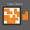 thumbnail image 2 of MidoFun Rompecabezas Difícil para Adultos Quemando Cubo de Rompecabezas de Nivel Acrílico -5 Negro, 2 of 2