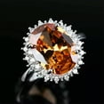 thumbnail image 3 of K-KED Gorgeous Cubic Zircon 925 Silver Filled Rings Women Wedding Delicate Jewelry Gift Sz 6-10-9-Champagne, 3 of 6
