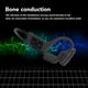 thumbnail image 4 of 32GB Open-Ear Bone Conduction Headphones, IPX8 Waterproof Wireless Bluetooth Earphones for Swimming, Diving, Sports, Orange, 4 of 4