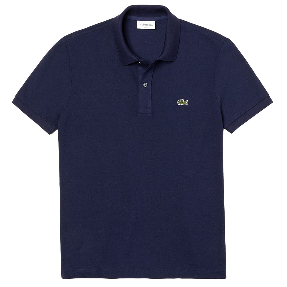 Lacoste Mens Shirt FR 7 Classic-Fit Polo Short-Sleeve Blue 2XL