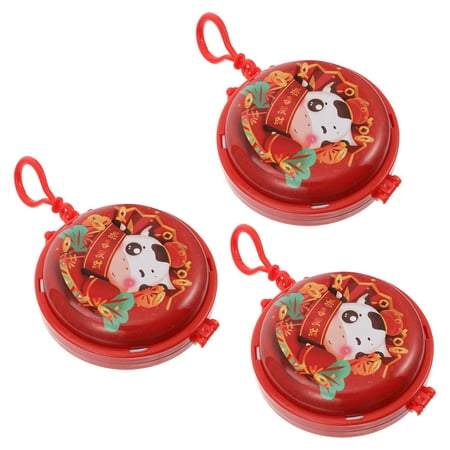 

3 Pcs New Year Change Purse Kindergarten Decorative Pendant Funny Kids Toy