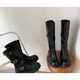 thumbnail image 6 of Women's Classic Riding Boots, Mid-Calf, Chunky Heel, Stylish & Comfortable, 6 of 15