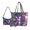 Galaxy Butterfly Floral, variant on Tutolipy Galaxy Butterfly Floral 3 Piece Purse for Ladies, Durable Lightweight Sling Bag, Clutch Wallet for Trips Shopping