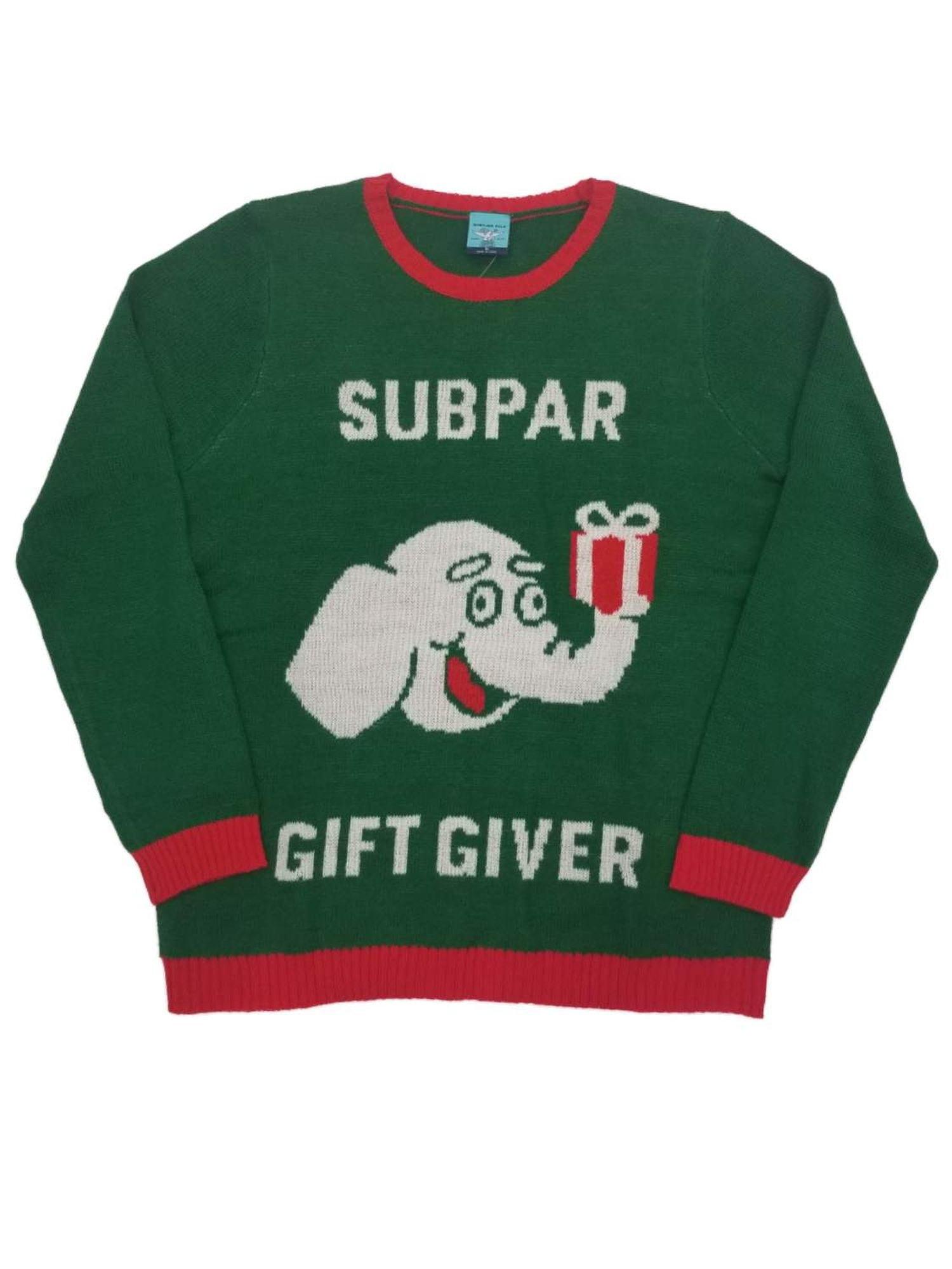 Womens Subpar Gift Giver Elephant 