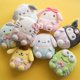 thumbnail image 2 of Bolsa de felpa Kawaii Sanrioed de 10Cm, Keroppi Kuromi Badbadtz-Maru Hellokittys My Melody Pachacco, monedero de felpa, colgante para bolsa de auriculares, 2 of 4