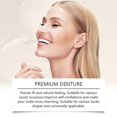 thumbnail image 3 of Silicone Denture Set Denture Reliner Fit Mouth Cavity Temporary Orthodontic Teeth Improve Smile Comfortable Oral Hygiene Care, 3 of 5