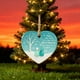 thumbnail image 5 of Adorno Festivo, Vidrio Marino Decorativo, Esfera Navideña con Marco Redondo Dorado, Decoración con Tema de Playa, 8cm para Árbol de Navidad, Regalo de Amistad, 5 of 6