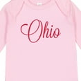 thumbnail image 4 of Inktastic Ohio Boys or Girls Long Sleeve Baby Bodysuit, 4 of 5