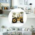 thumbnail image 5 of Cartoon Equipment Trucks Throw Pillow Covers,Construction Cushion Case for Living Room Decor, Reversible Excavator Tractor Botanical Tree Yellow Decorative Throw Cushion Case, 5 of 7