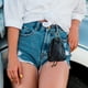 thumbnail image 3 of Cow Vintage Storage Bag Wallet Cow Leather Women's Key Bag, 3 of 5
