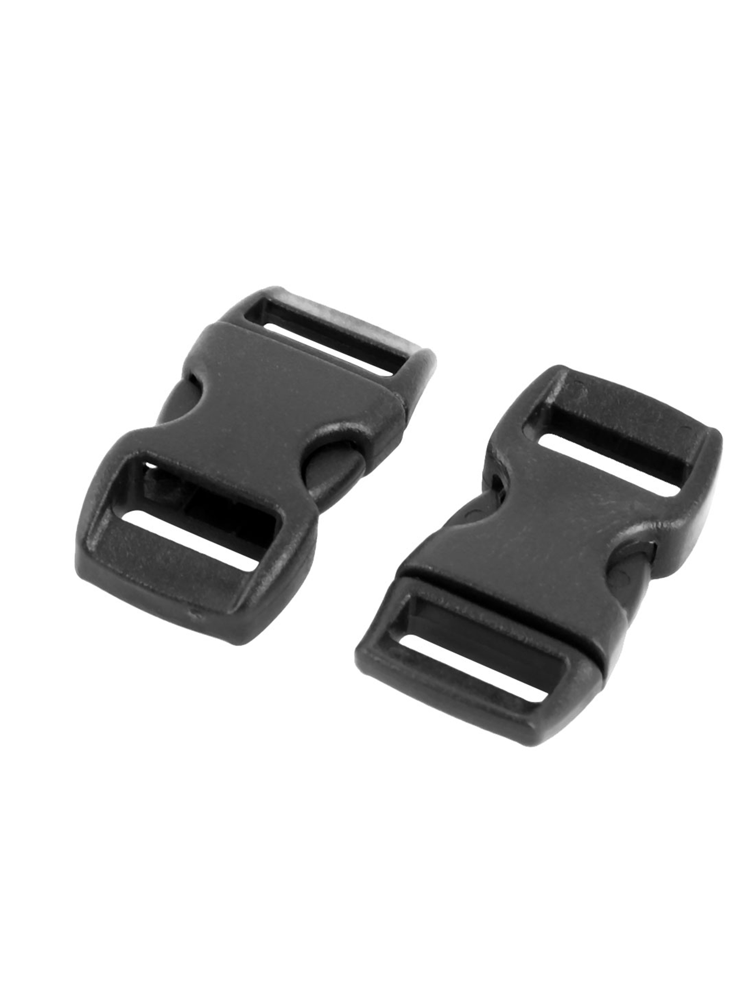 HUAZIZ 40 pièces Boucles en Plastiques pour Sangle 15 mm, Boucle