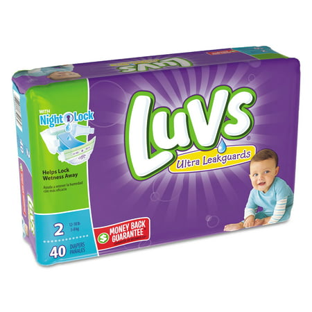Luvs Disposable Diapers Jumbo Pack - Size 2 (40ct)