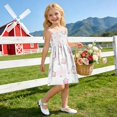 thumbnail image 6 of Ttyddzy Woman' Casual-Dresses Sleeveless Camisole A-Line Dress for 2Y-7-8Y，A Cat, 6 of 8