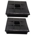 thumbnail image 4 of BESTYASH 2Pcs Rv Sewer Cap Bumper Plugs Black ABS 4 Inch End Covers for Camper Trailers, 4 of 8