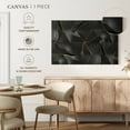 thumbnail image 5 of Elephant Stock Deluxe Abstract Wall Art - Horizontal Canvas Wall Art - Living Room Wall Decor - Abstract Canvas - Silver And Gray Decor - 12" x 8", 5 of 8