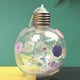 thumbnail image 5 of Farfi 3 / juego de bolas de Navidad LED brillan para aumentar la atmósfera, la suspensión redonda de alto brillo decora el árbol de Navidad transparente con plumas artificiales, 5 of 5