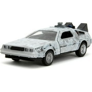 Back to The Future 1:32 Time Machine Frost Die-Cast Car, Toys for Kids and Adults