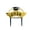 A001- Black with Gold Face, variant on Cake Topper, Gold Mirror Acrylic, 1 Piece, Congrats Grad,Suitable for Graduation Party Decoration
