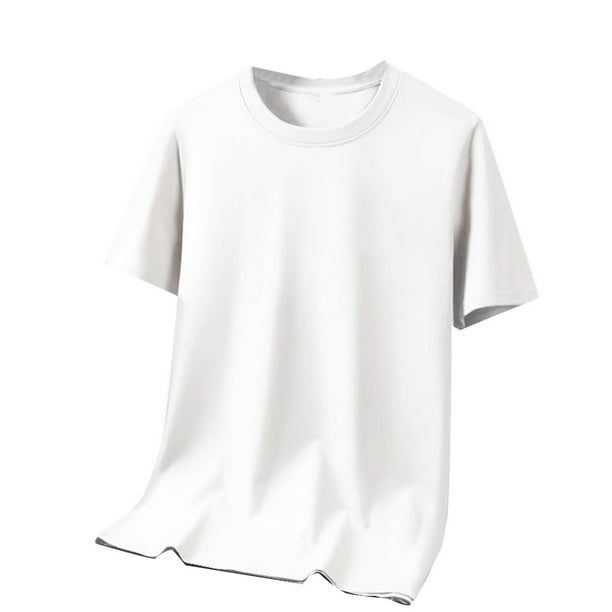 pstuiky camiseta de hombre, Camisa de lentejuelas de moda para hombre, con cuello vuelto, manga corta y brillante. camisetas de hombre xxxxxl