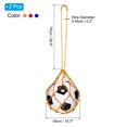 thumbnail image 2 of Unique Bargains Solo Soccer Training Ball Net, Football Practice Net Fits Ball Size 3, 4, 5, Yellow, Red, Blue 1Pcs, 2 of 5