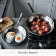 thumbnail image 6 of Merten & Storck 8 Piece Stainless Steel Cookware Set, Silver, Oven Safe, 6 of 9