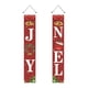 thumbnail image 1 of Pancartas navideñas para exteriores, letreros colgantes, adornos para puertas, banderas para pared y puerta. Estilo D, 1 of 7