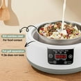 thumbnail image 3 of Yooshoverk Yogurt Maker Machine & Fermenter 40oz - Automatic Timer, Constant Temp for Greek Yogurt - Stainless Steel Pot, BPA Free - Make Kefir, Natto at Home, 3 of 5