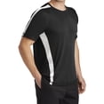 thumbnail image 4 of Mafoose Men's Colorblock PosiCharge Competitor Tee Shirt Black/ White 2XL, 4 of 4