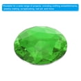 thumbnail image 4 of Unique Bargains 30mm Flat Back Round Acrylic Rhinestones, 50 Pack Plastic Circle Gems for Jewelry Making Costume, Green, 4 of 6