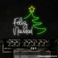 thumbnail image 4 of Glowneon Feliz Navidad Neon Sign, Feliz Navidad LED Sign, Spain Christmas Decor, Christmas Tree LED, 4 of 5