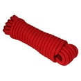 thumbnail image 2 of Extreme Max 3008.0361 16-Strand Diamond Braid Utility Rope - 1/2" x 100', Red, 2 of 3
