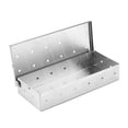 thumbnail image 4 of Caja de ahumador para asar a gas, caja de ahumador de astillas de madera, caja de ahumador de parrilla de sabor ahumado para carne de acero inoxidable, 4 of 5