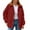Red, variant on YABCSAZ Womens Quilted Jackets Casual Button Down Winter Long Sleeve Stand Neck Lightweight Warm Coat