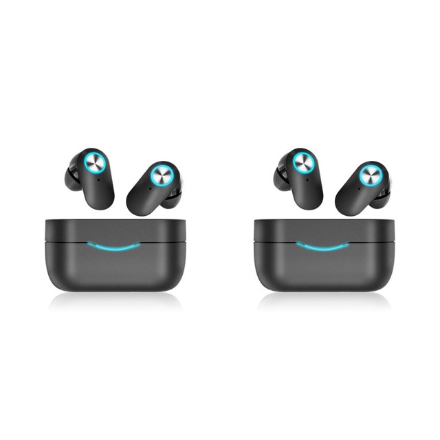 Tholdsy 1 par de auriculares compatibles con Bluetooth, pantalla Digital, auriculares con cancelación de ruido, música HiFi de baja latencia con No.01 2piezas