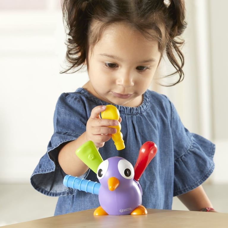P.pedro oc pup ① Learning Resources Pedro the Fine Motor Peacock, Montessori Toys