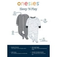 thumbnail image 6 of Onesies Brand Baby Neutral Sleep ´N Play, 2-Pack, Sizes Newborn - 6/9 Months, 6 of 7