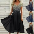thumbnail image 6 of FAVIPT 2023 Wedding Guest Dresses for Women Mother of The Groom/Bride Dresse Cap Sleeve Glitter Chiffon Formal Evening Party Dresses, 6 of 6