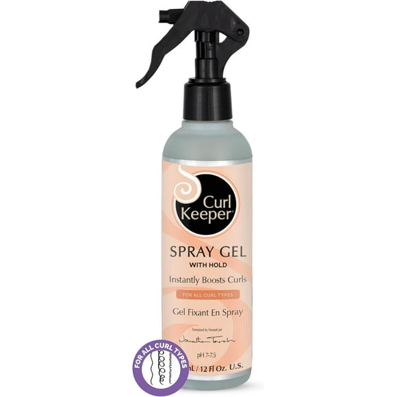 SHILIU-Hair Gel Spray for Curls, 12 Fl Oz - Water-Based Hair Styling Gel for Women & Men - Curly Hair Gel with Hold That Instantly Boosts Curls - Easy Curling Hair Spray For All Curl Types